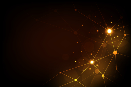 Vector background technology in the network concept.のイラスト素材