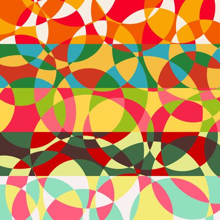 Vector background, geometric shapes, modern design in the concept of art.のイラスト素材