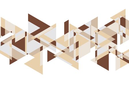 Vector background, geometric shapes, modern design in the concept of art.のイラスト素材