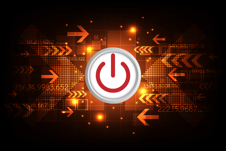 Switches enabled digital.のイラスト素材