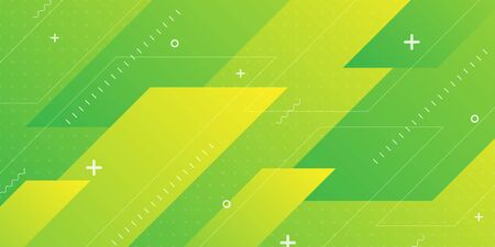 Colorful abstract background using minimal geometry as an element.のイラスト素材