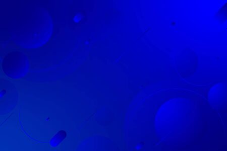 Blue abstract background using minimal geometry as an element.のイラスト素材