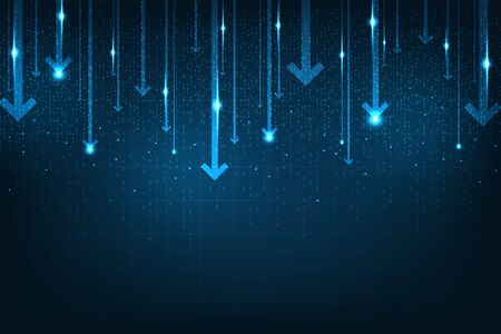 Vector abstract background for digital data access.のイラスト素材