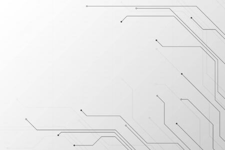 Vector abstract background technology electronic circuit design.のイラスト素材