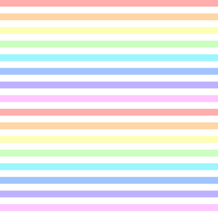 Seamless background with a linear pattern in pastel rainbow colors as the main element.のイラスト素材