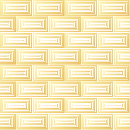 Golden background, geometric seamless luxury pattern made of lines as main elements.のイラスト素材