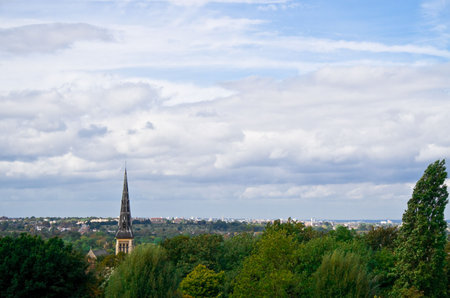 Early Autumn in Englandの写真素材