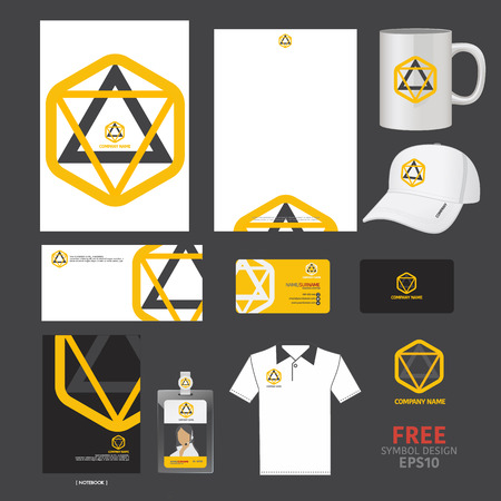 Business set and symbol premium for you.のイラスト素材