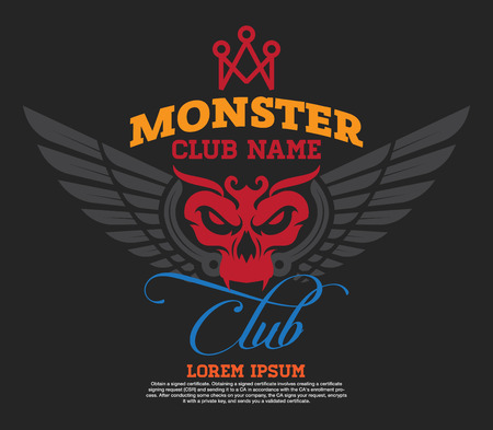 motor logo graphic designのイラスト素材