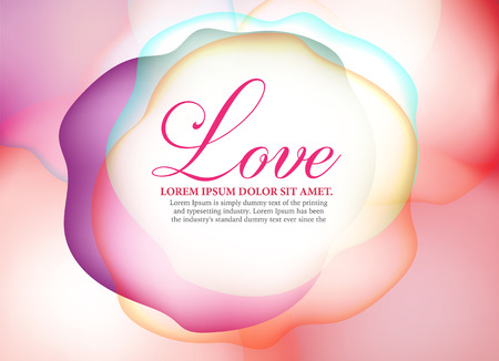 Watercolor background template, card, flyer, brochure,のイラスト素材