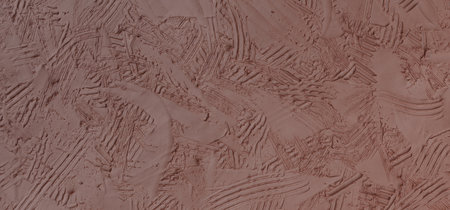 Abstract organic wall texture background with soil or clay pattern 3D render illustration.