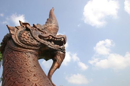 King naga Copper colorの写真素材