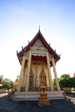 Chalong Temple Phuket Thailandの写真素材