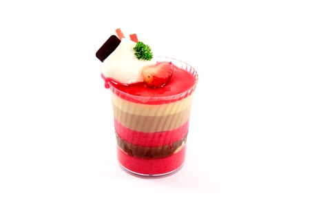 strawberry cake の写真素材