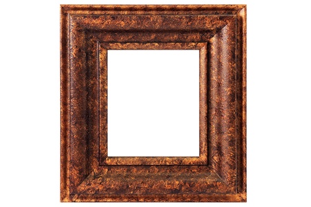 Vintage Copper picture frameの写真素材