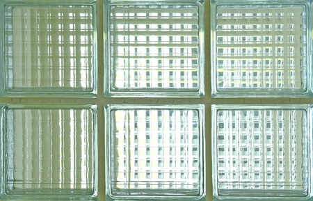 Glass Block Wallの写真素材