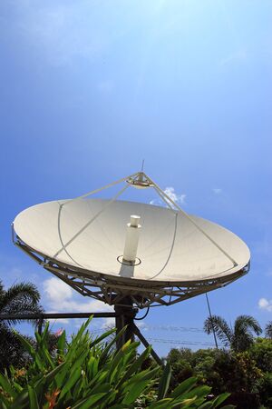 Satellite dish very Largeの写真素材