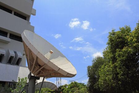 Satellite dish very Largeの写真素材