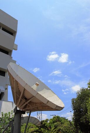 Satellite dish very Largeの写真素材