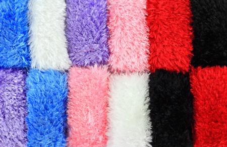 Fur texture colorful backgroundの写真素材