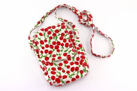 Cherry Cotton bag の写真素材