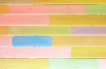 Rainbow wood textureの写真素材