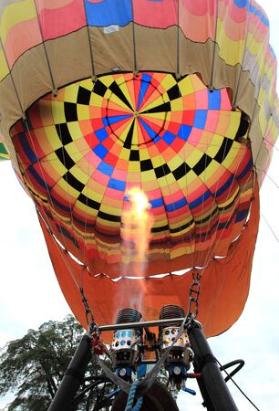 Hot air balloonの写真素材