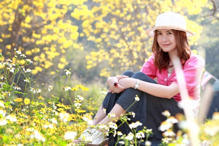 Beautiful asian womanの写真素材