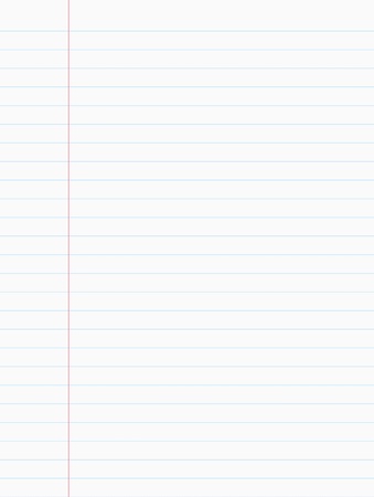 Lined paper and Note Paper  Illustration のイラスト素材