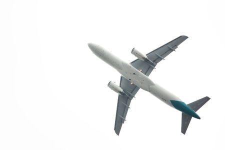 Airplane isolated on white background