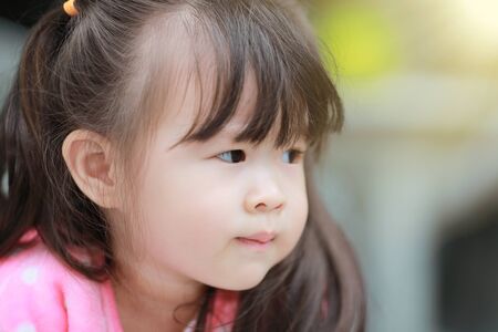 asian little girlの写真素材