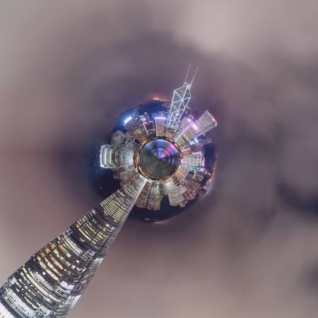 planet of hong kongの写真素材