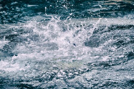 splash waterの写真素材