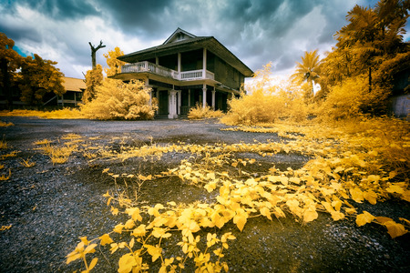 Abandoned houseの写真素材