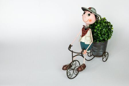 ride the bicycleの写真素材