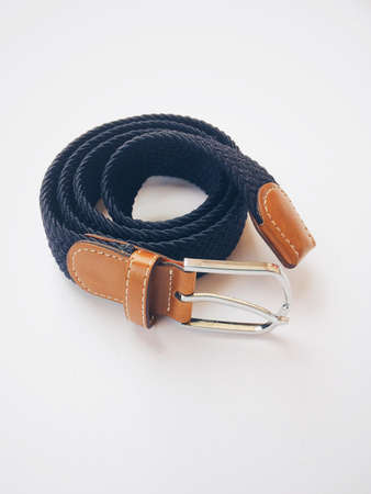 Braided belt for men