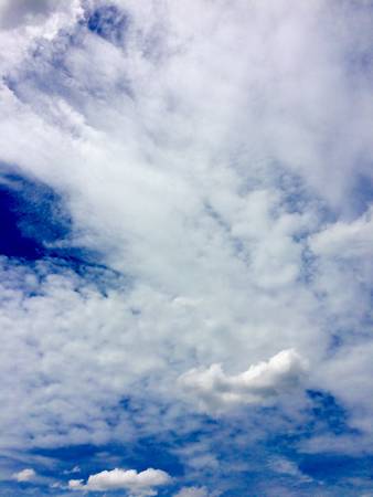 Couldy blue sky, nature