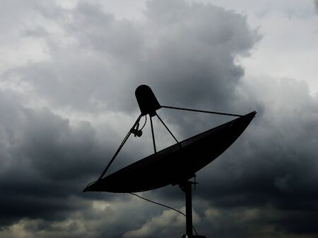 satellite dishの写真素材