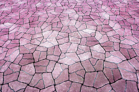Concrete blocks floor backgroundの写真素材