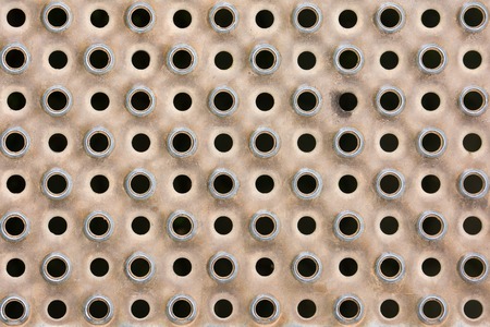 Metal circle grunge backgroundの写真素材