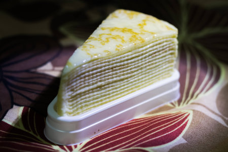 Milk Crepes Cake  Layer Cake の写真素材