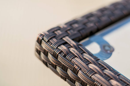 Woven texturesの写真素材