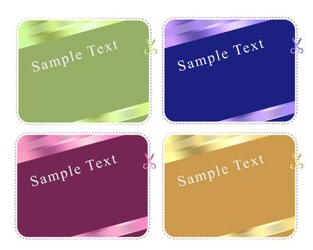 Labels and tags の写真素材