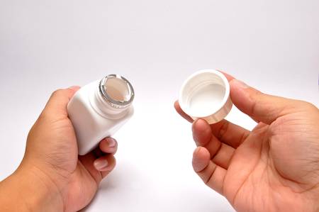 Medicine bottle の写真素材