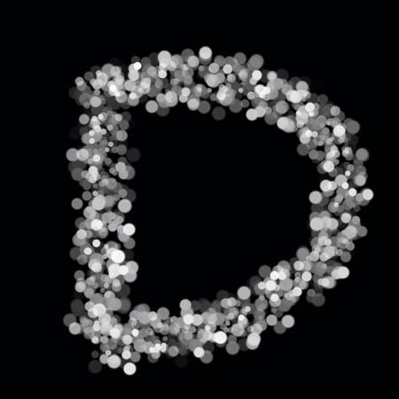 One letter of alphabet idealの写真素材