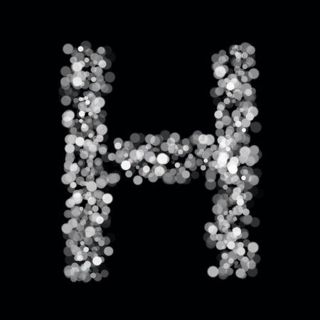 One letter of alphabet idealの写真素材