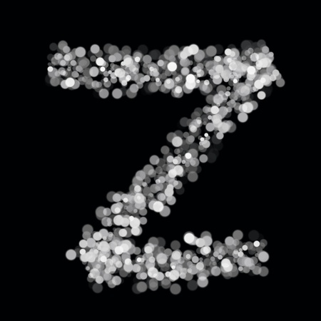 One letter of alphabet idealの写真素材