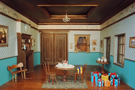 Modern living room interiorの写真素材