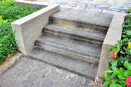 Stone stairsの写真素材