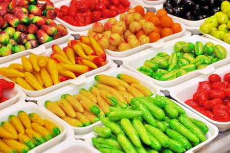 Loukchub, Thai dessert of the sweet tasteの写真素材